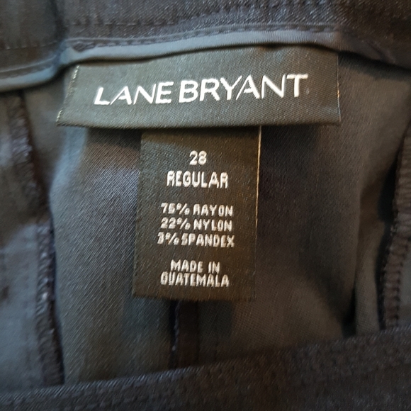 Lane Bryant women's size 28 navy blue dress pant The Sophie NWT - Picture 6 of 8